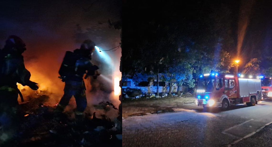 Kolejny pożar pustostanu przy ulicy Pułaskiego w Kędzierzynie-Koźlu Kolejny pożar pustostanu przy ulicy Pułaskiego w Kędzierzynie-Koźlu