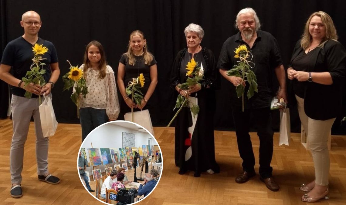 Kolor, dźwięk i słowo. Wernisaż Ryszarda Opolskiego w Cisku