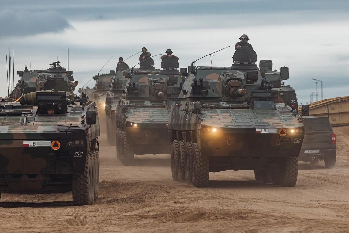 Kolumny wojskowe na drogach – mogą występować utrudnienia Kolumny wojskowe na drogach – mogą występować utrudnienia