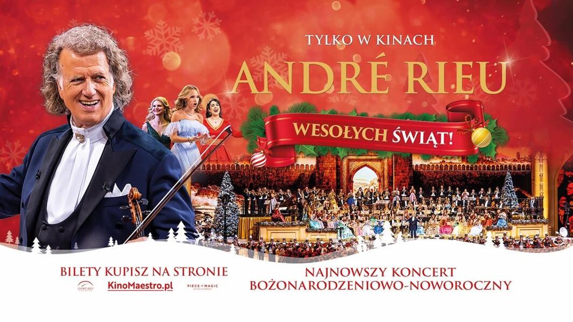 Koncert "Andre Rieu. Wesołych Świąt!" w kinie Helios