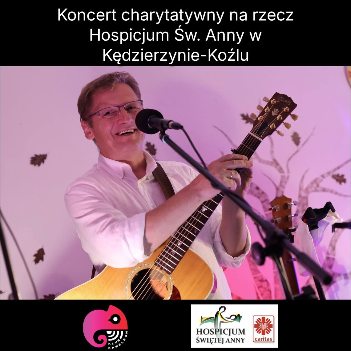 Koncert charytatywny Darka Czarnego na rzecz hospicjum