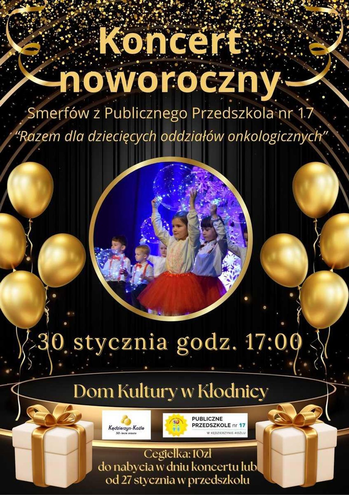 Koncert charytatywny przedszkolaków w Kłodnicy