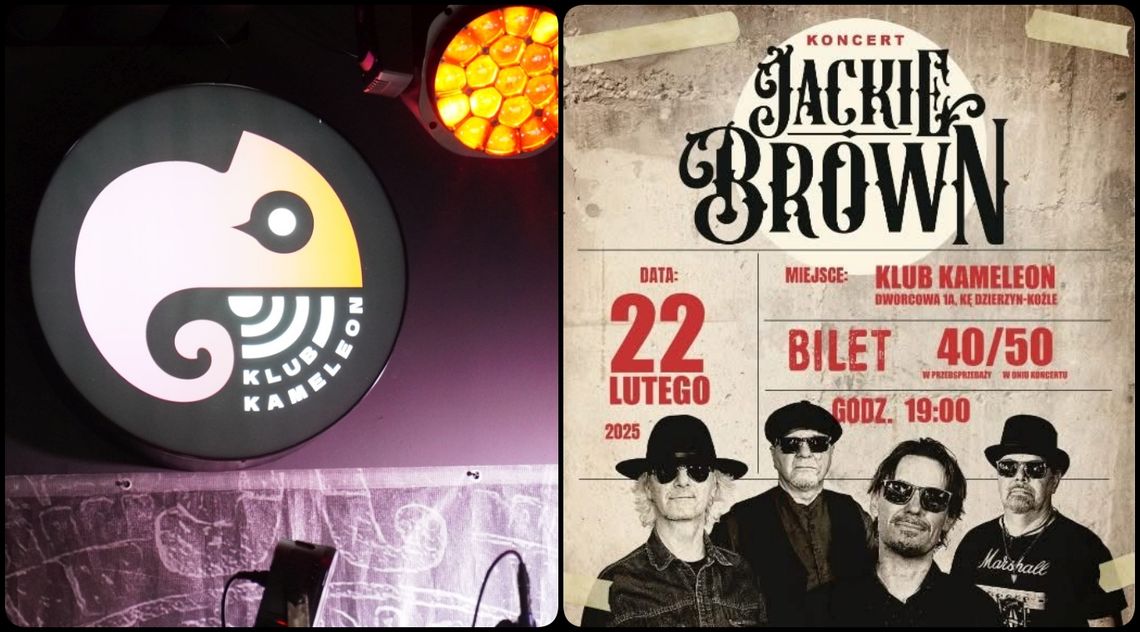 Koncert grupy Jackie Brown w Klubie Kameleon