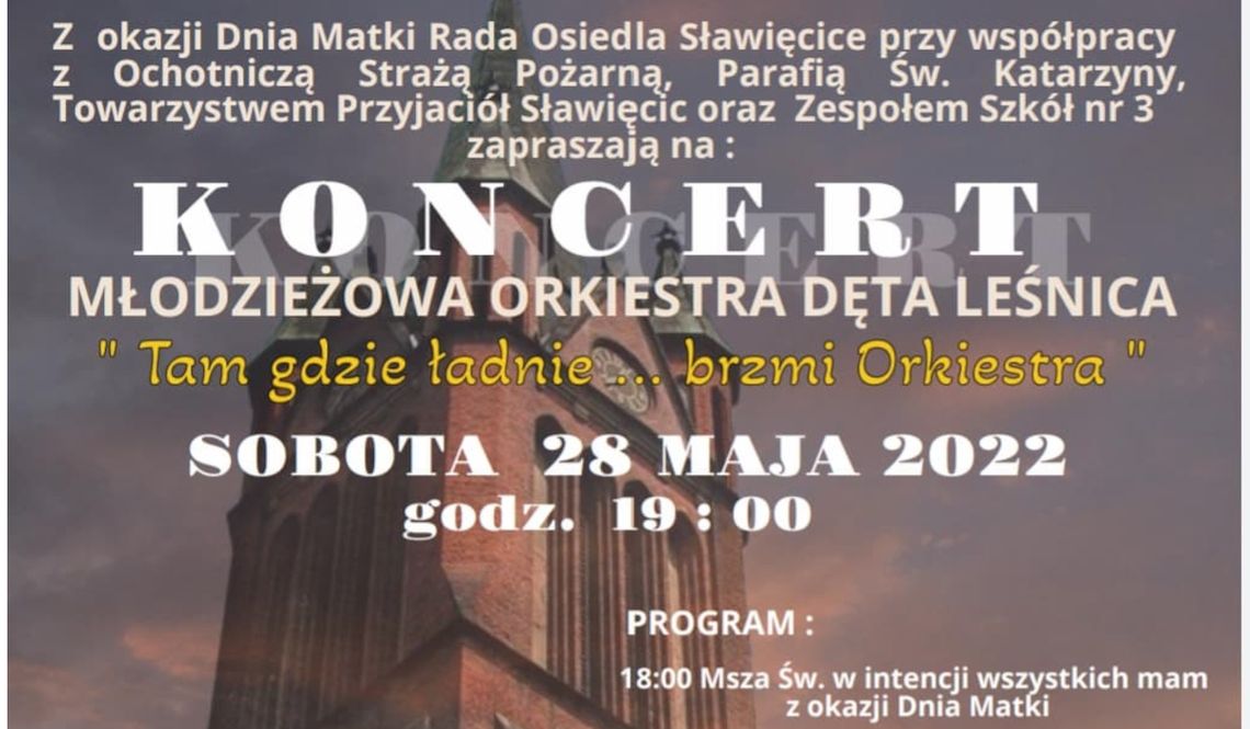 Koncert w sławięcickim parku z okazji Dnia Matki