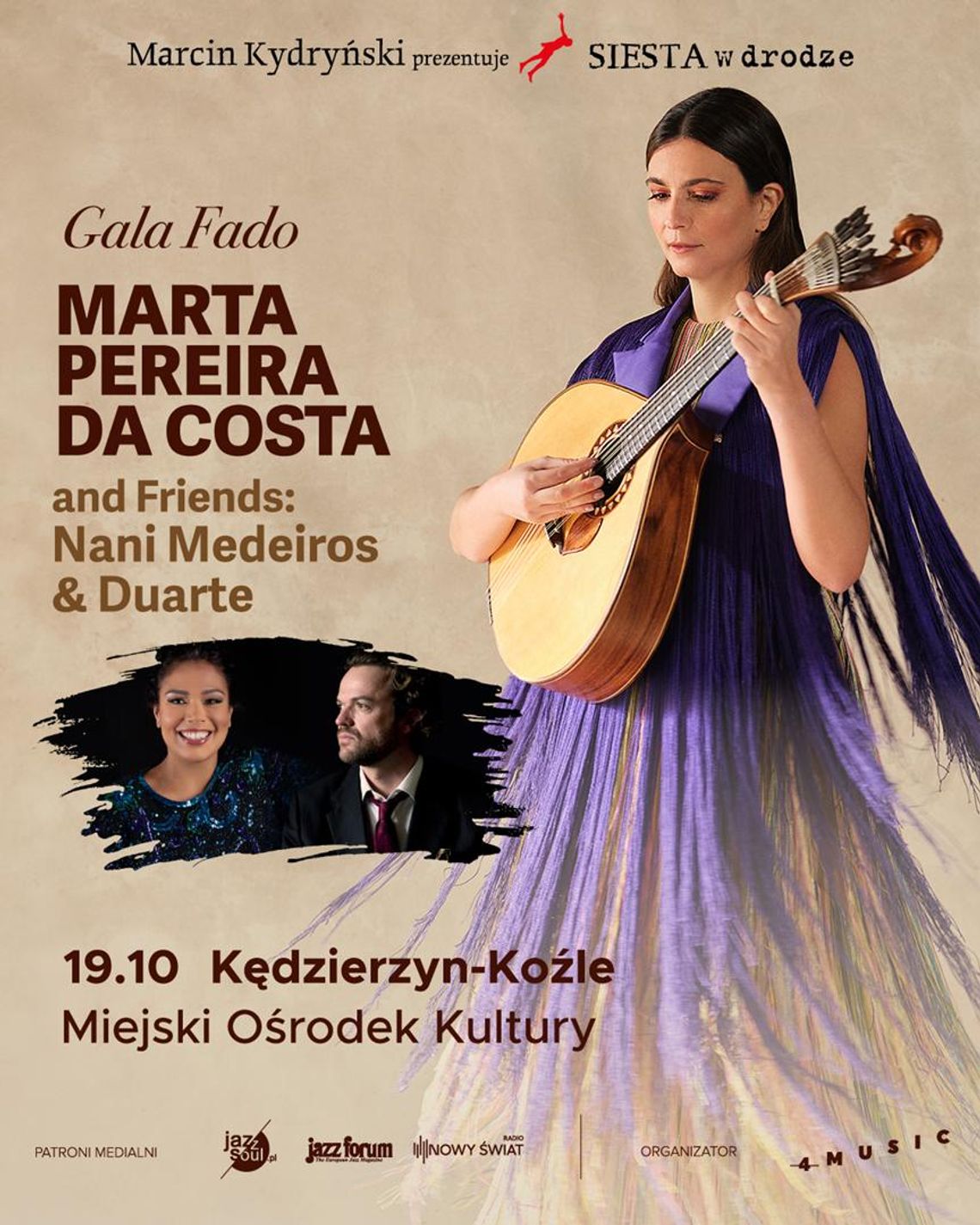 Koncert z cyklu „Siesta w drodze” powraca do Kędzierzyna-Koźla Koncert z cyklu „Siesta w drodze” powraca do Kędzierzyna-Koźla