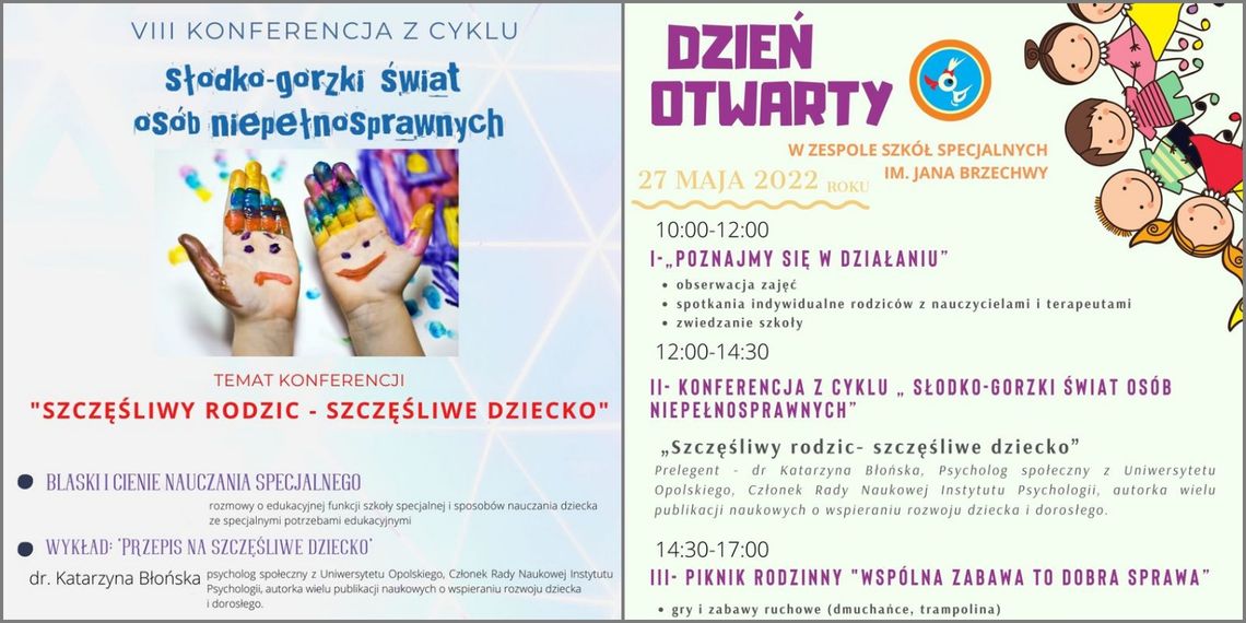 Konferencja i dzień otwarty w Zespole Szkół Specjalnych w Kędzierzynie-Koźlu
