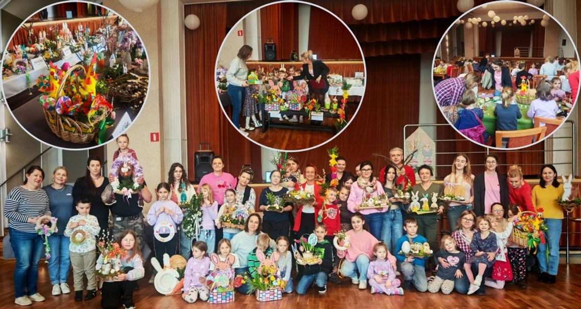 Konkurs ozdób wielkanocnych w Domu Kultury w Bierawie. ZDJĘCIA