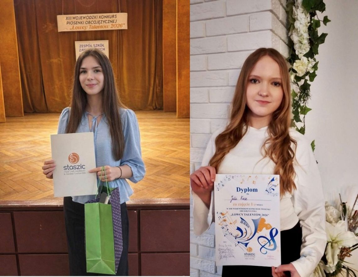 Kozielskie licealistki laureatkami XIII Wojewódzkiego Konkursu Piosenki Obcojęzycznej. ZDJĘCIA
