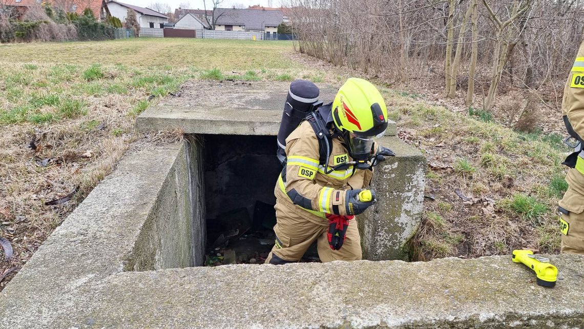 Ktoś podpalił śmieci w bunkrze. Zadymione było całe osiedle