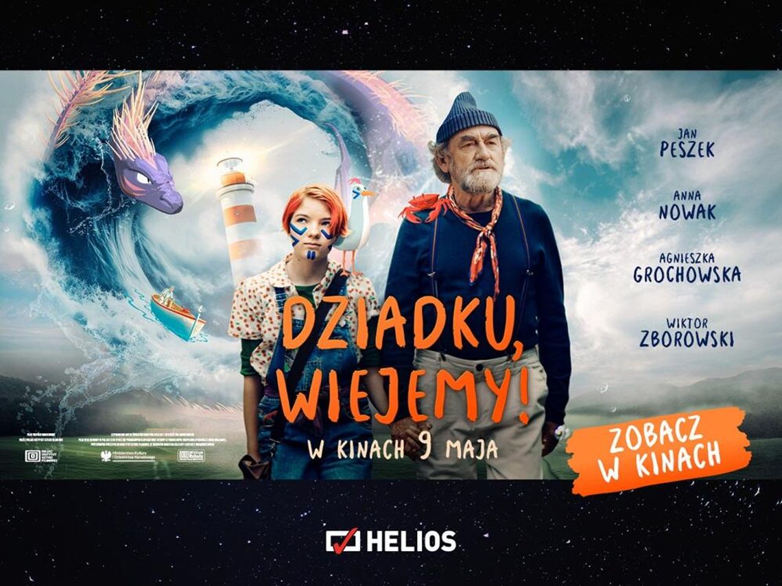 Kultura Dostępna w Heliosie. Seans filmu "Dziadku, wiejmy!"
