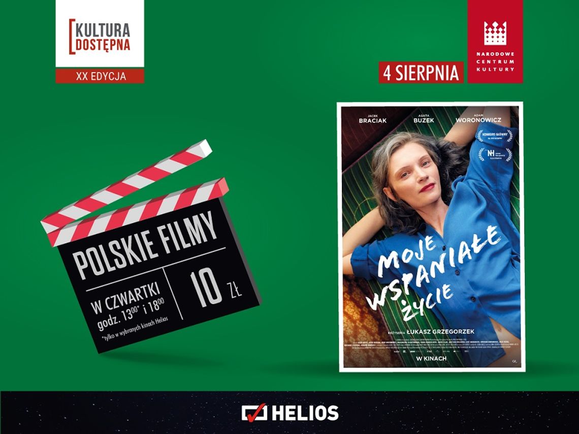 Kultura Dostępna w Heliosie. Seans filmu "Moje wspaniałe życie"