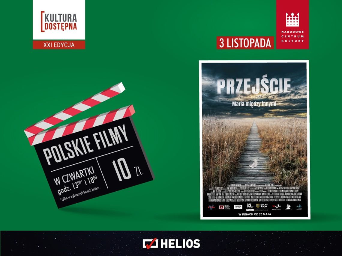 Kultura Dostępna w kinie Helios. Seans filmu "Przejście"