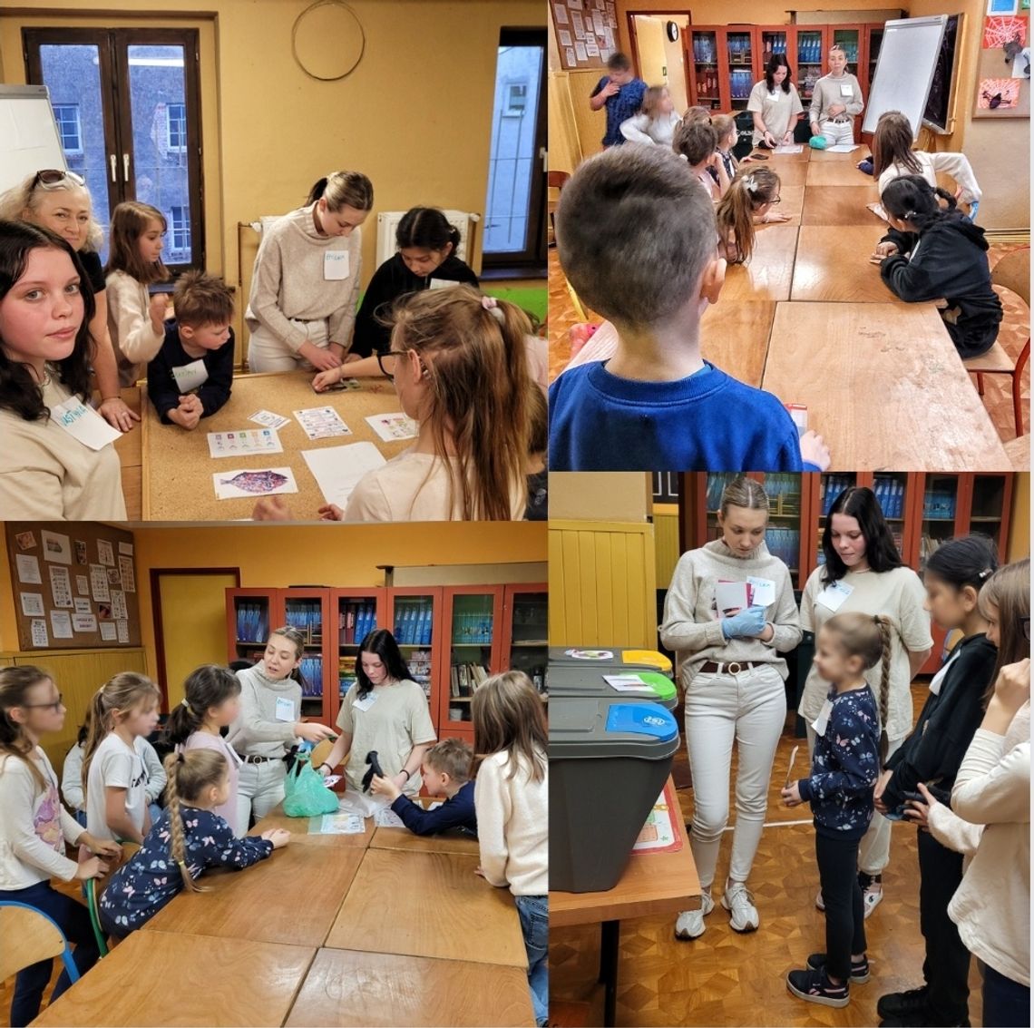 Lekcja ekologii dla dzieci ze Świetlicy "Brzdąc" Lekcja ekologii dla dzieci ze Świetlicy "Brzdąc"