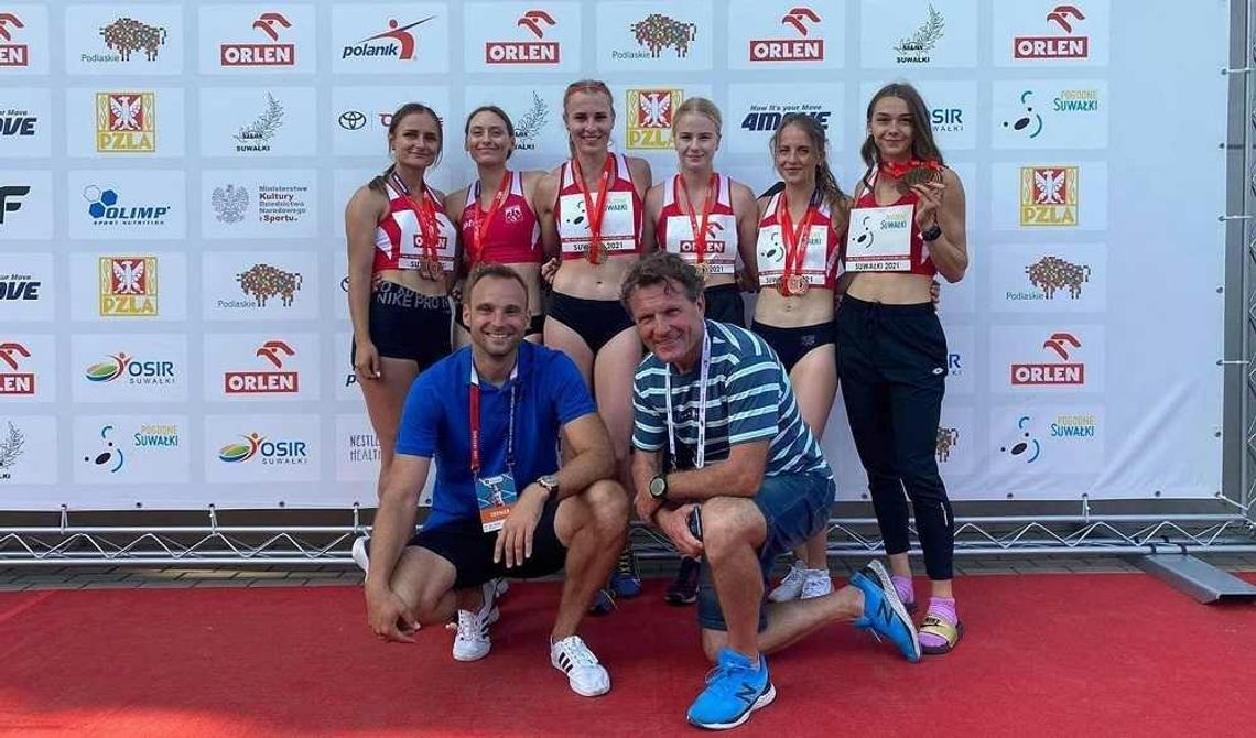 Lekkoatletka z Kędzierzyna-Koźla została mistrzynią Polski w sztafecie