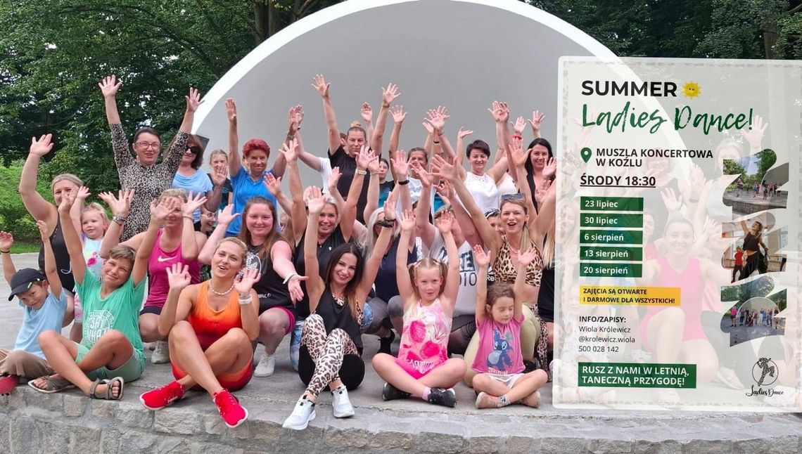 Letnia energia mieszkańców powiatu rozbłyśnie w kozielskiej muszli