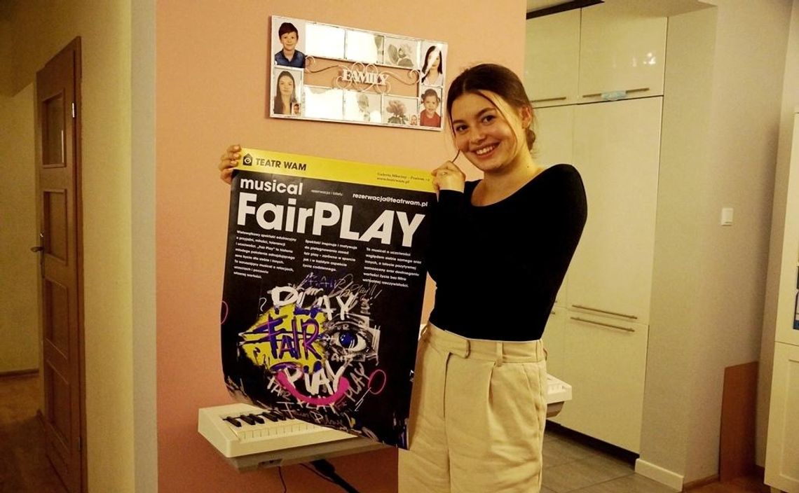 Licealistka z Kędzierzyna-Koźla zagra w musicalu „Fair Play”. ZDJĘCIA 
