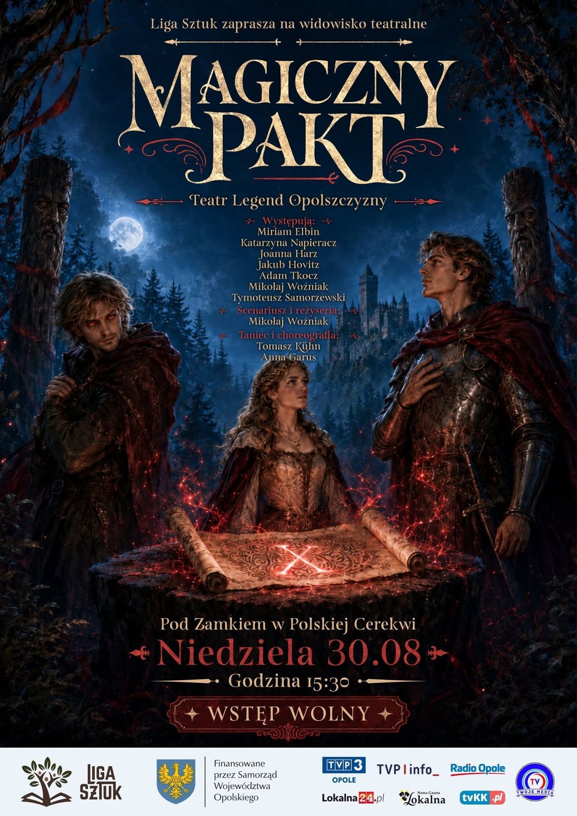 „Magiczny Pakt” pod zamkiem w Polskiej Cerekwi