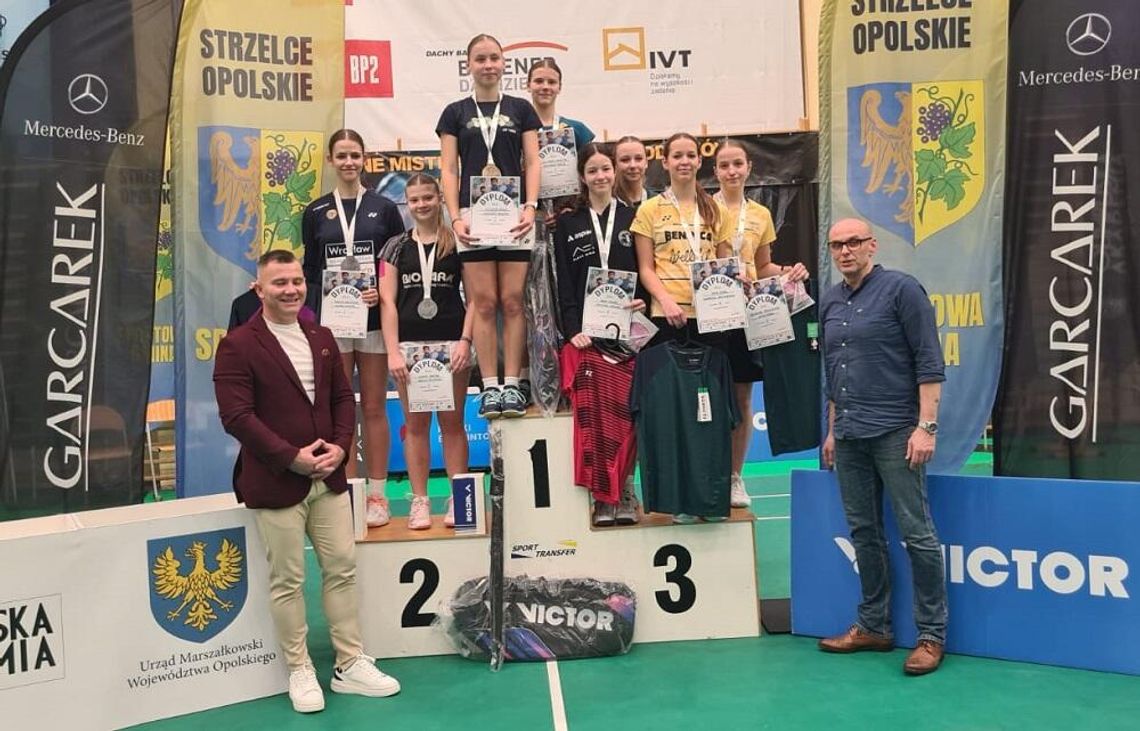 Maja Zmarz zdobyła brązowy medal mistrzostw Polski w badmintonie