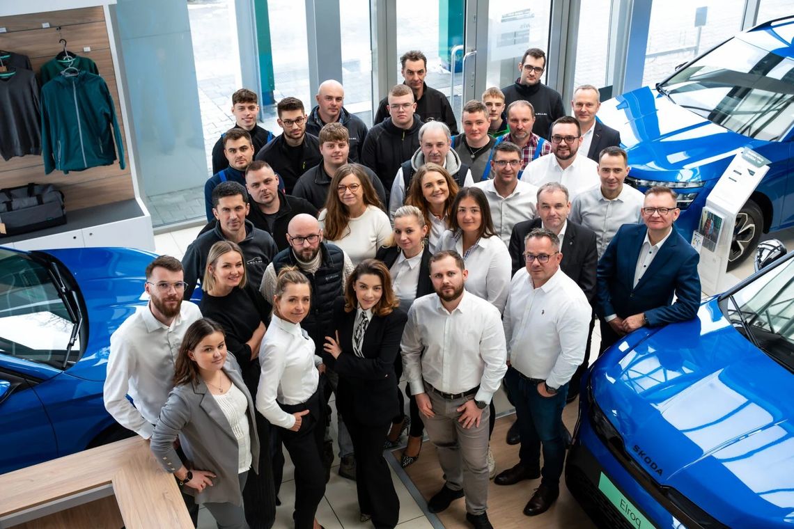 Mały salon z Koźla zdobył 1. miejsce i tytuł Dealera Roku marki Škoda w Polsce!