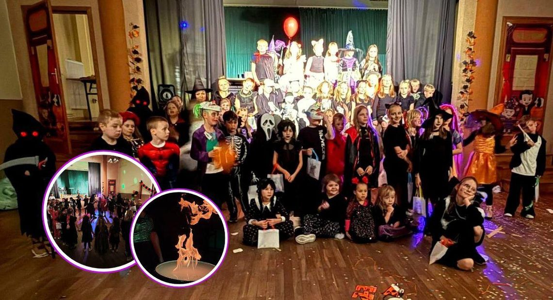 Mamy zorganizowały imprezę halloweenową dla dzieci. Było strasznie fajnie! ZDJĘCIA