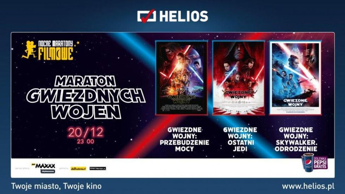 Maraton Gwiezdnych Wojen w kinie Helios