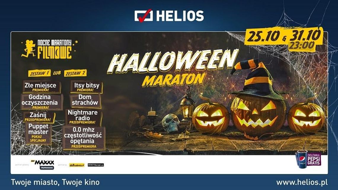 Maratony Halloween w kinie "Helios"