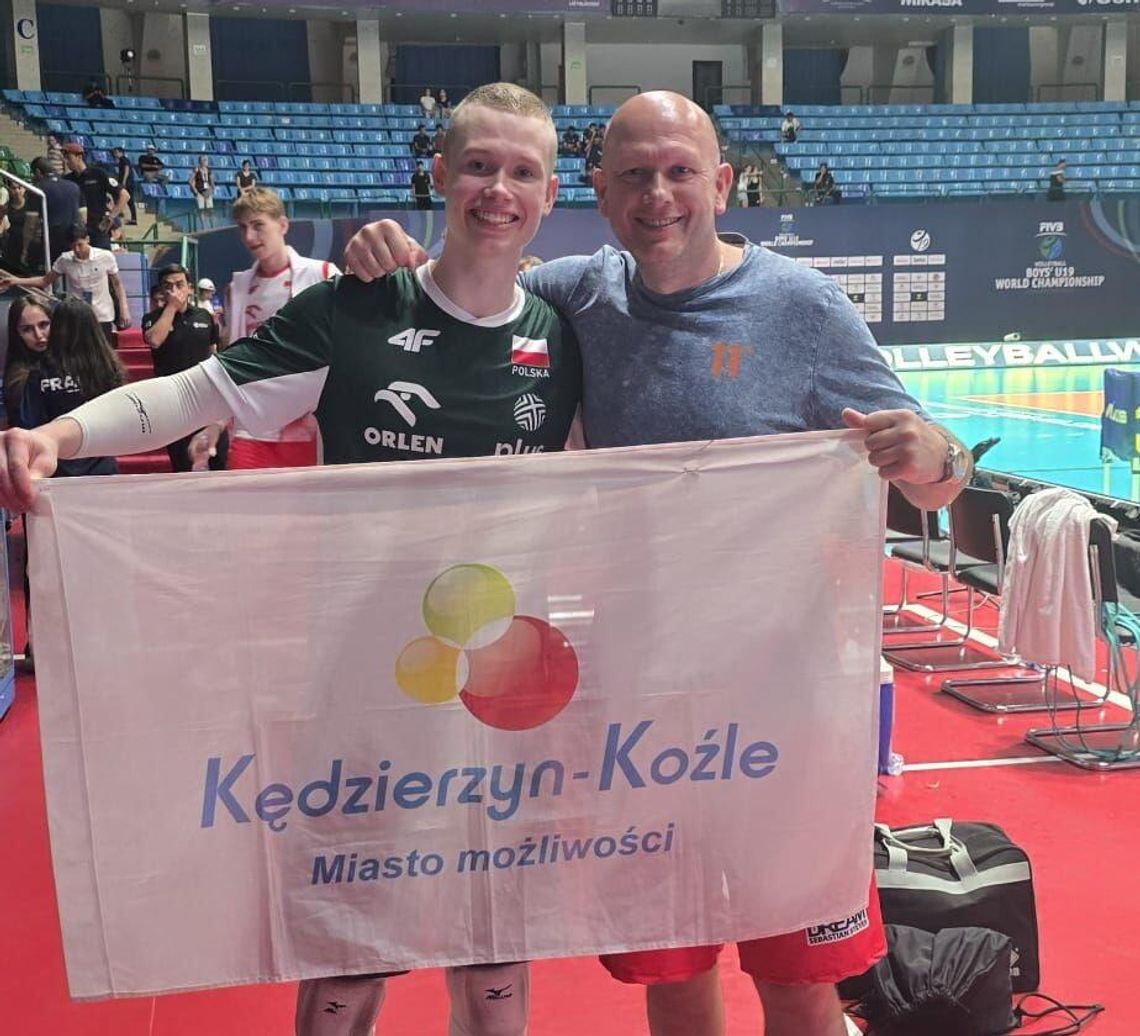Marcel Steyer z Kędzierzyna-Koźla wicemistrzem świata siatkarzy U-19