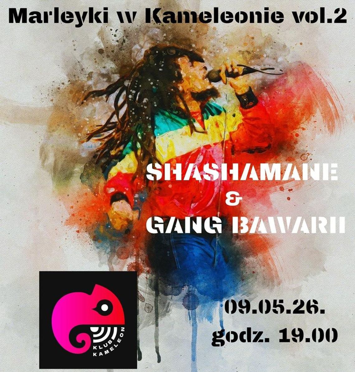 Marleyky vol. 2, czyli jamajskie rytmy w Klubie Kameleon