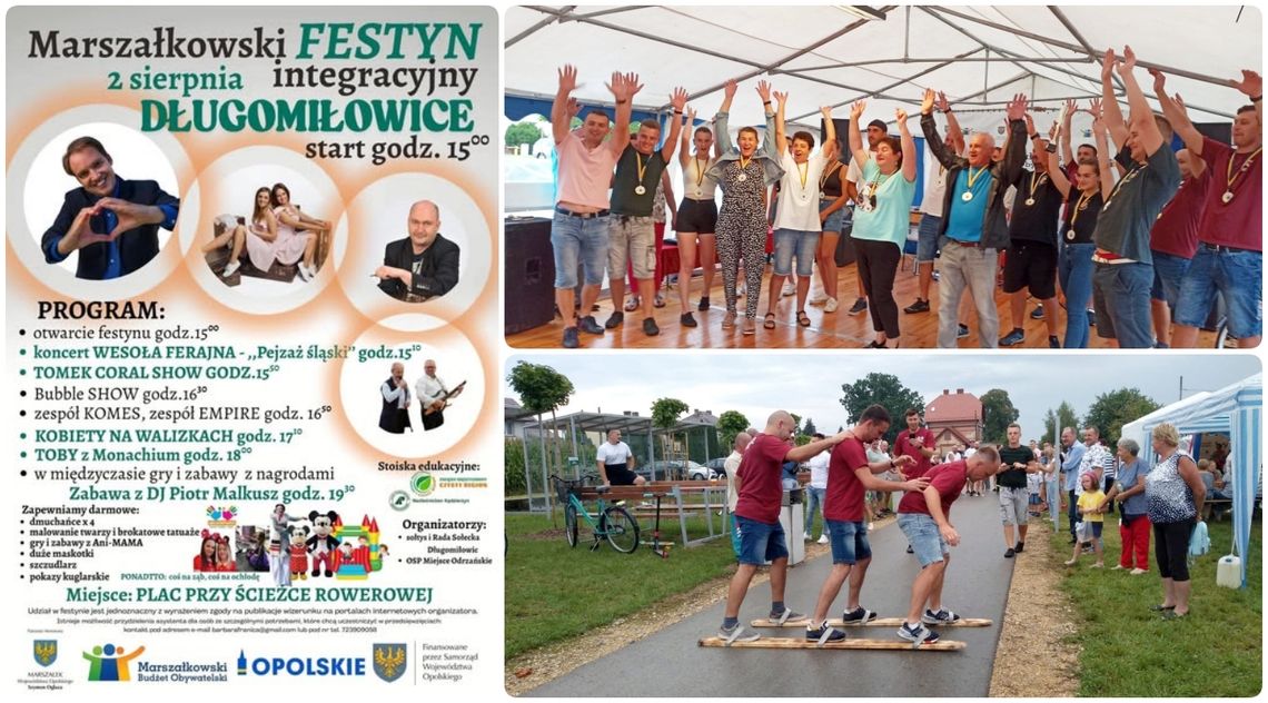 Marszałkowski Festyn Integracyjny w Długomiłowicach już 2 sierpnia