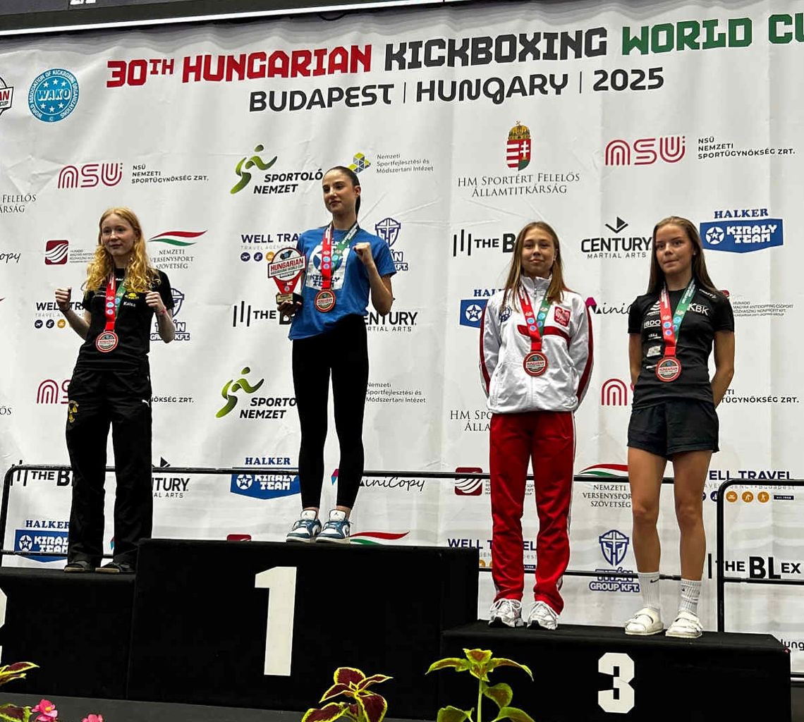 Marta Teodorowicz z Kędzierzyna-Koźla zajęła trzecie miejsce w Pucharze Świata w kickboxingu!