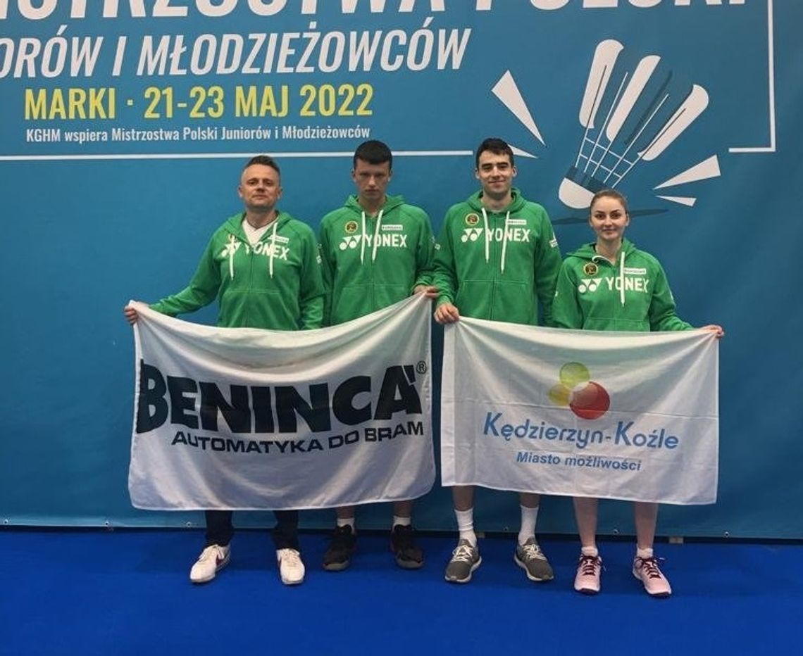 Medale badmintonistów z Kędzierzyna-Koźla w mistrzostwach Polski