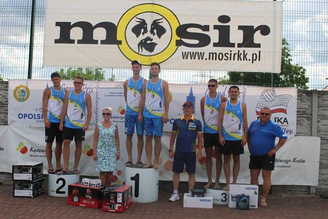 Medaliści Grand Prix Opolszczyzny w siatkówce plażowej