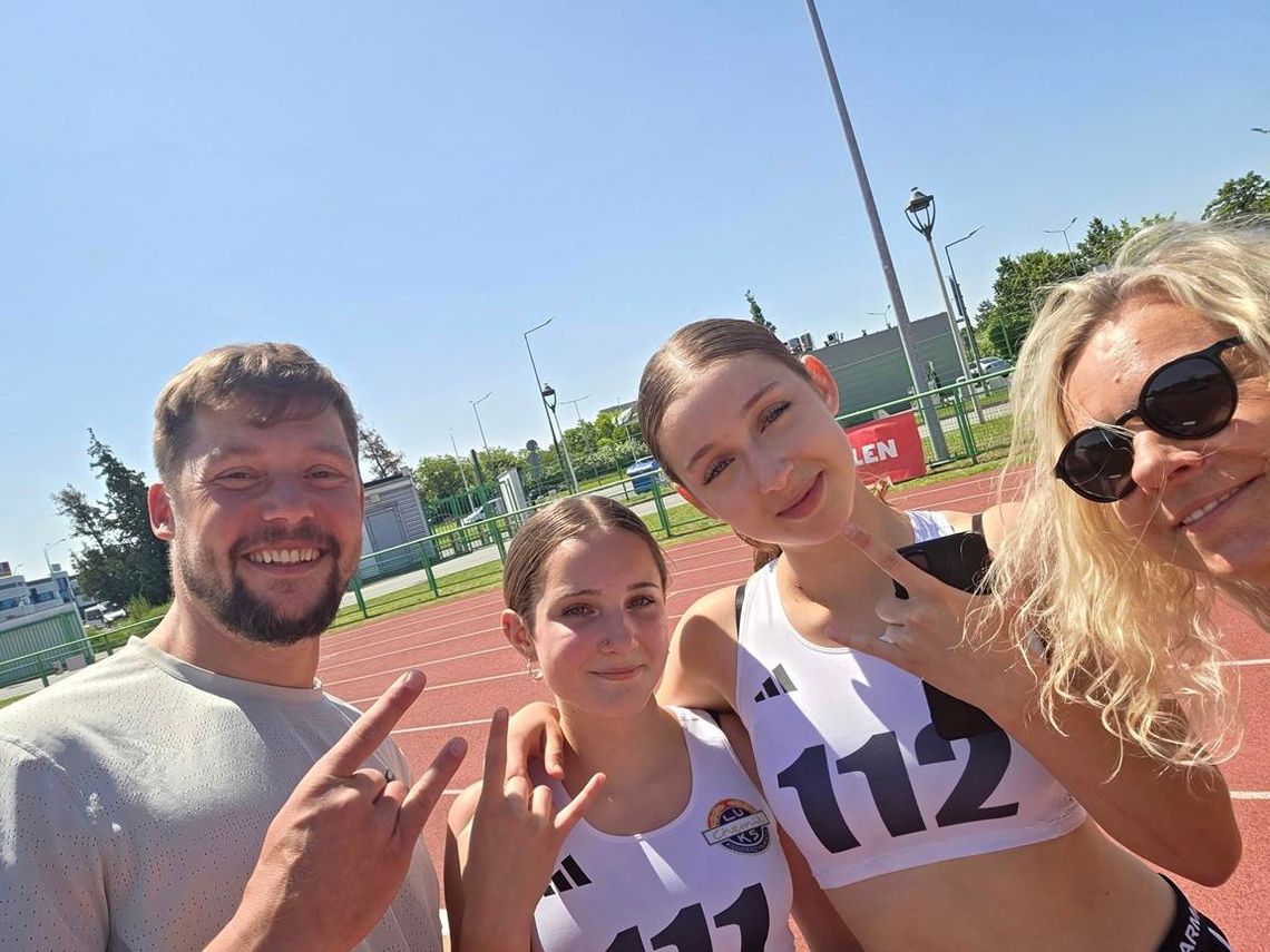 Medalowe starty lekkoatletów LUKS Chemik. ZDJĘCIA
