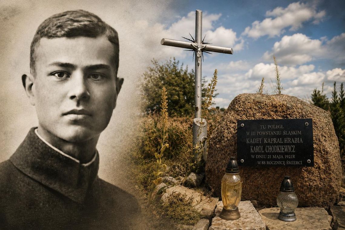 Miał 16 lat. Zginął pod Górą św. Anny. Pamięć o Orlętach Opolskich Miał 16 lat. Zginął pod Górą św. Anny. Pamięć o Orlętach Opolskich