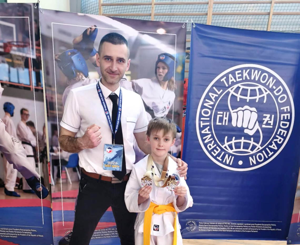 Międzywojewódzkie Mistrzostwa Opolszczyzny w Taekwon-do i kolejny sukces Kacpra z PSP nr 16