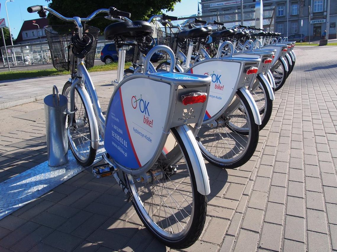 Miejskie rowery OK Bike! w Kędzierzynie-Koźlu wracają na majówkę