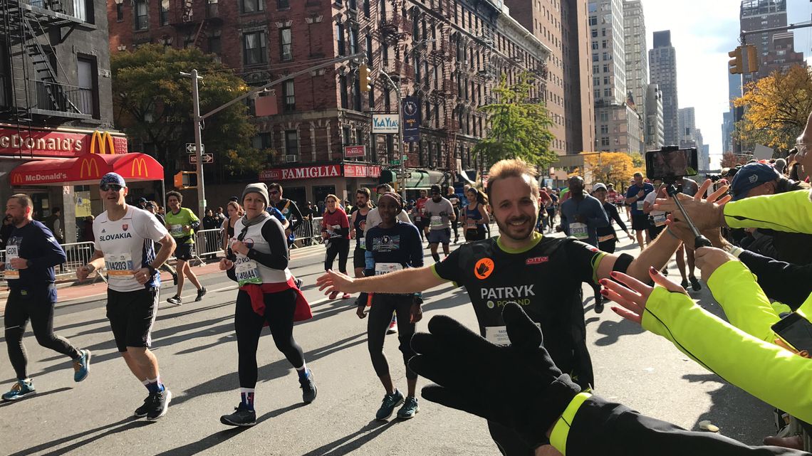 Mieszkaniec Reńskiej Wsi zaliczył maraton w Nowym Jorku