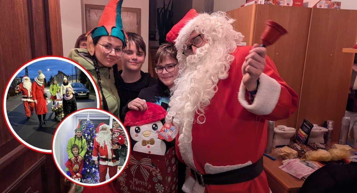 Mikołaj chodził ulicami osiedla Kuźniczka. Pukał od drzwi do drzwi. ZDJĘCIA