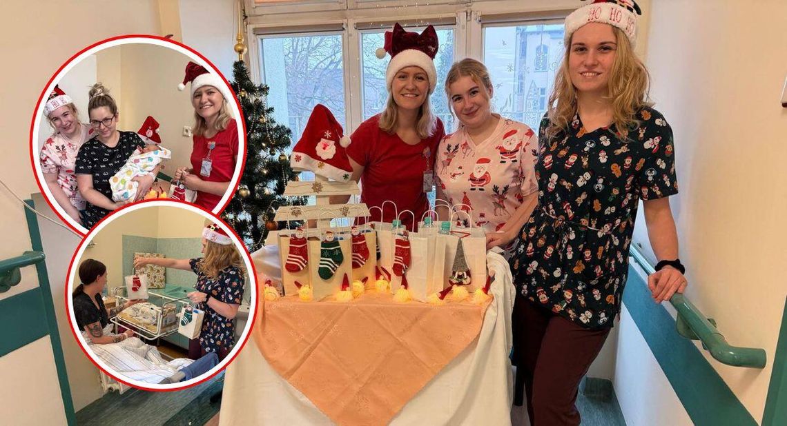 Mikołaj zawitał na oddział położniczy. Bobasy dostały pierwsze mikołajkowe prezenty Mikołaj zawitał na oddział położniczy. Bobasy dostały pierwsze mikołajkowe prezenty