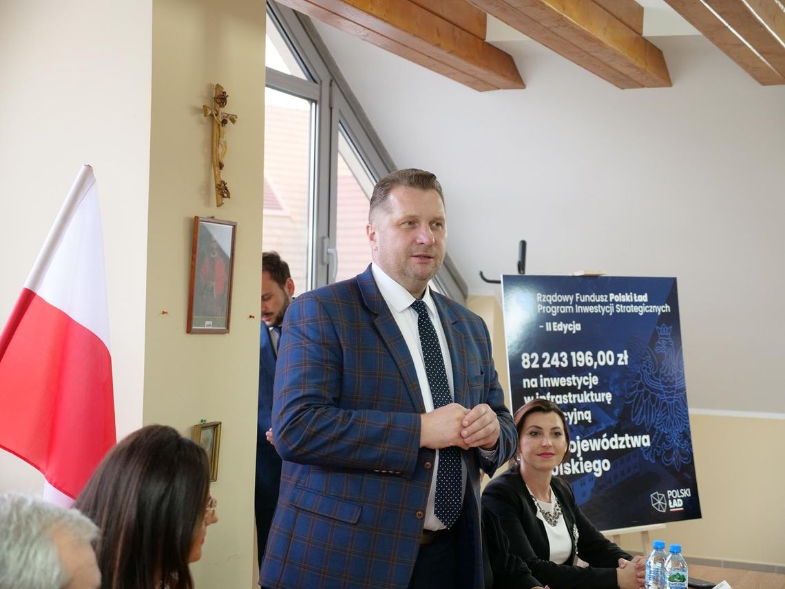 Minister edukacji i nauki Przemysław Czarnek odwiedził Kędzierzyn-Koźle. ZDJĘCIA