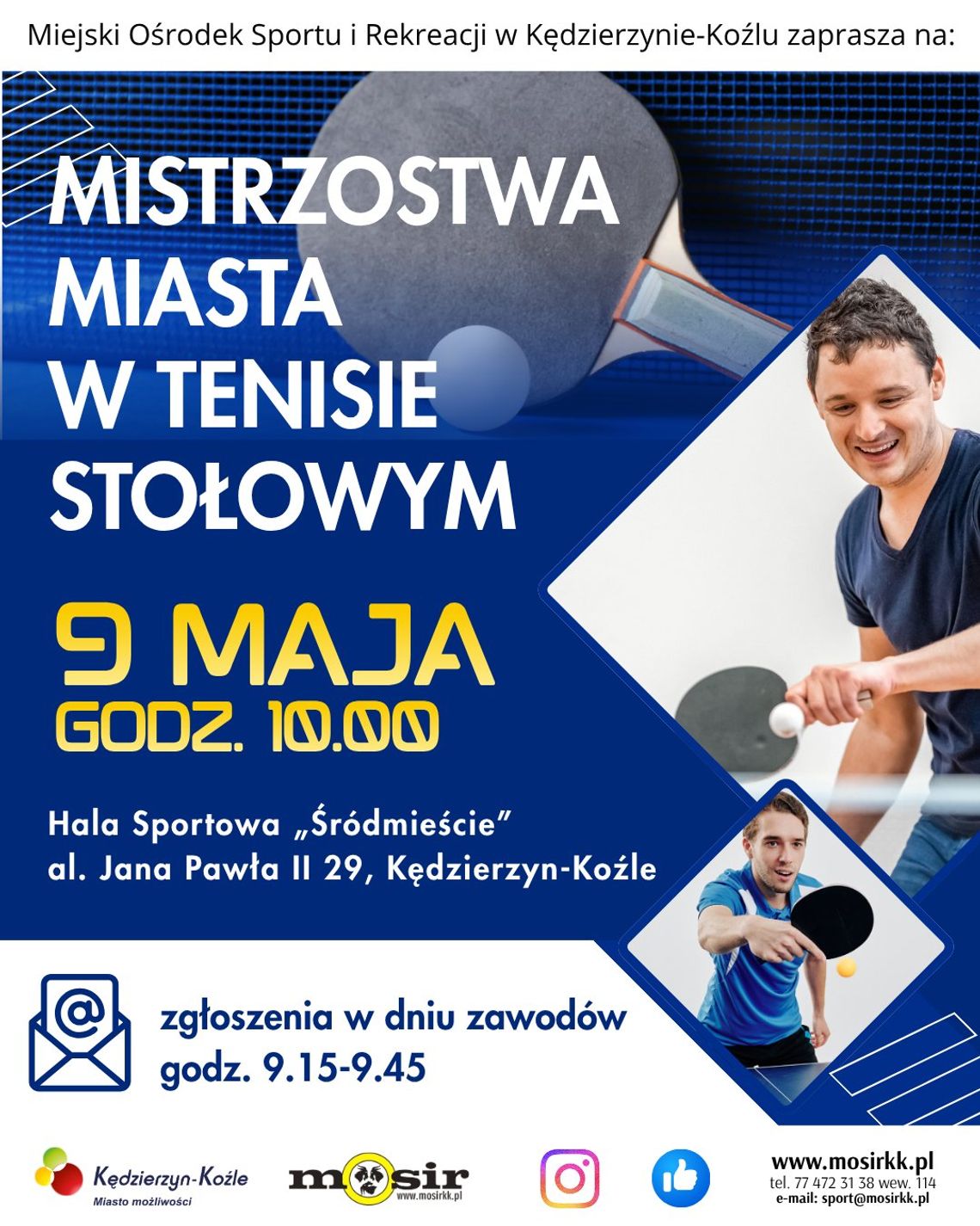 Mistrzostwa miasta amatorów w tenisie stołowym