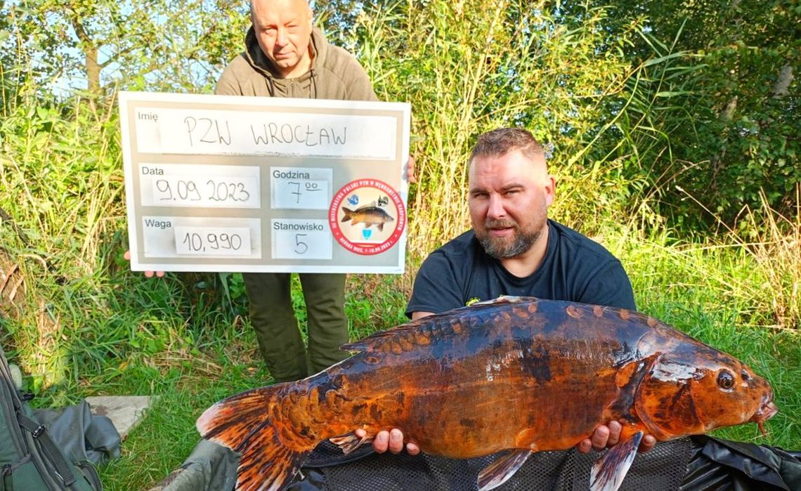 Mistrzostwa Polski w wędkarstwie karpiowym. Dębowa okazała się łaskawa Mistrzostwa Polski w wędkarstwie karpiowym. Dębowa okazała się łaskawa