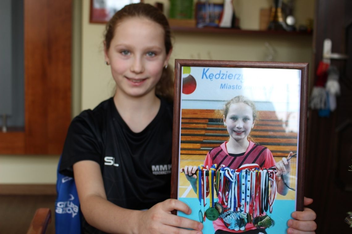 Młoda badmintonistka MMKS-u imponuje osiągnięciami i ma kolejny medal!