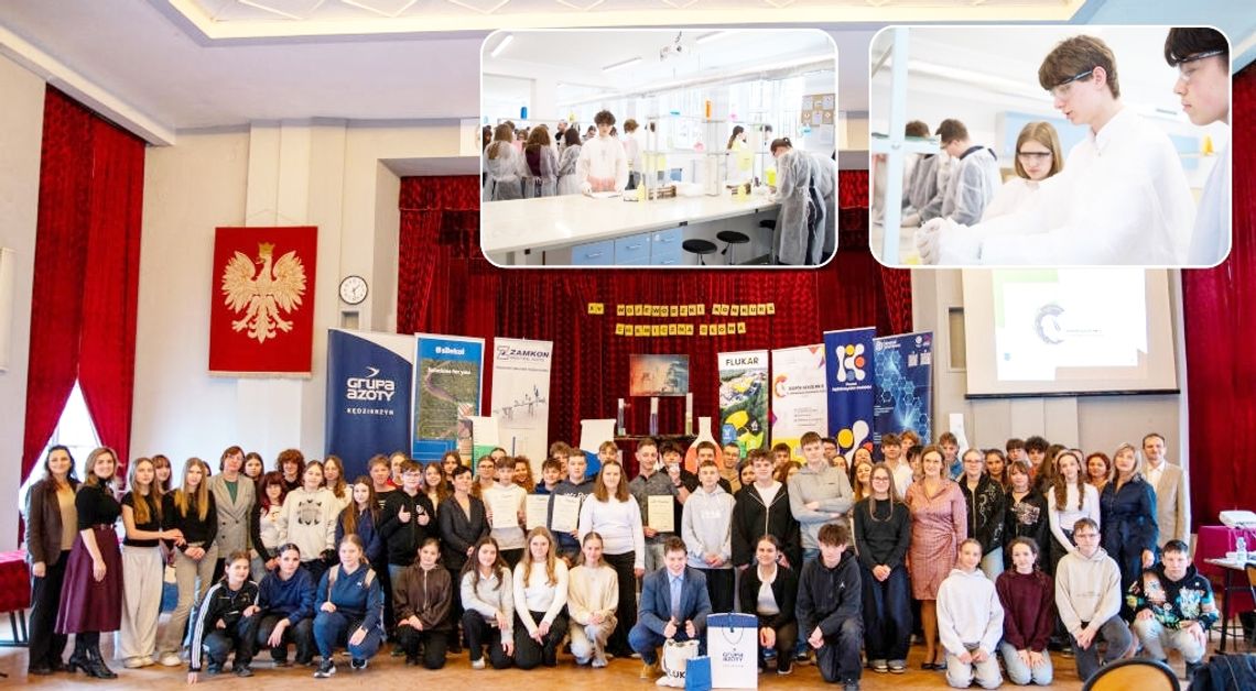 Młode „Chemiczne Głowy” rywalizowały w Sławięcicach. XV edycja prestiżowego konkursu chemicznego