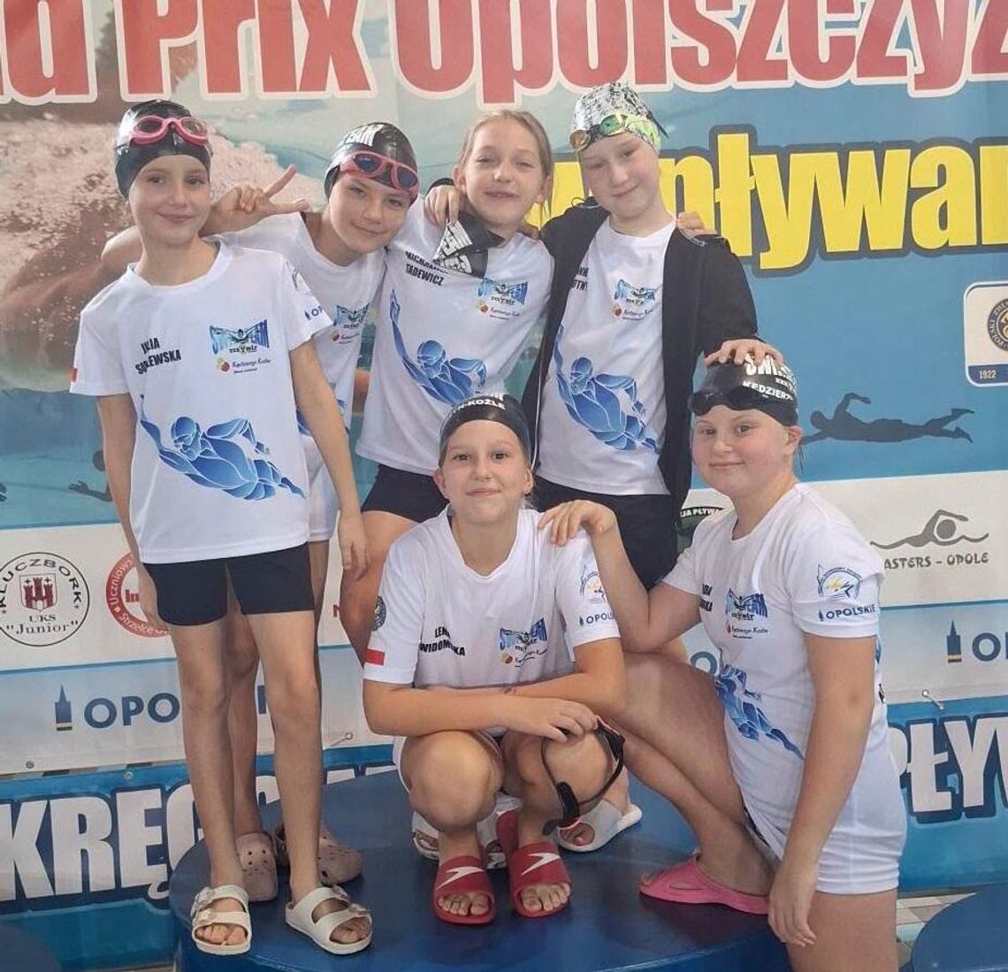 Młodzi pływacy z Kędzierzyna-Koźla w świetnej formie. Przywieźli worek medali! Młodzi pływacy z Kędzierzyna-Koźla w świetnej formie. Przywieźli worek medali!