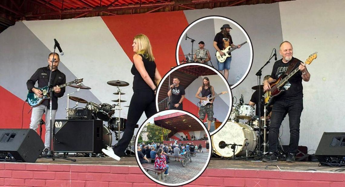 Mocne brzmienia na „Piastach”. Koncert na zakończenie wakacji. ZDJĘCIA