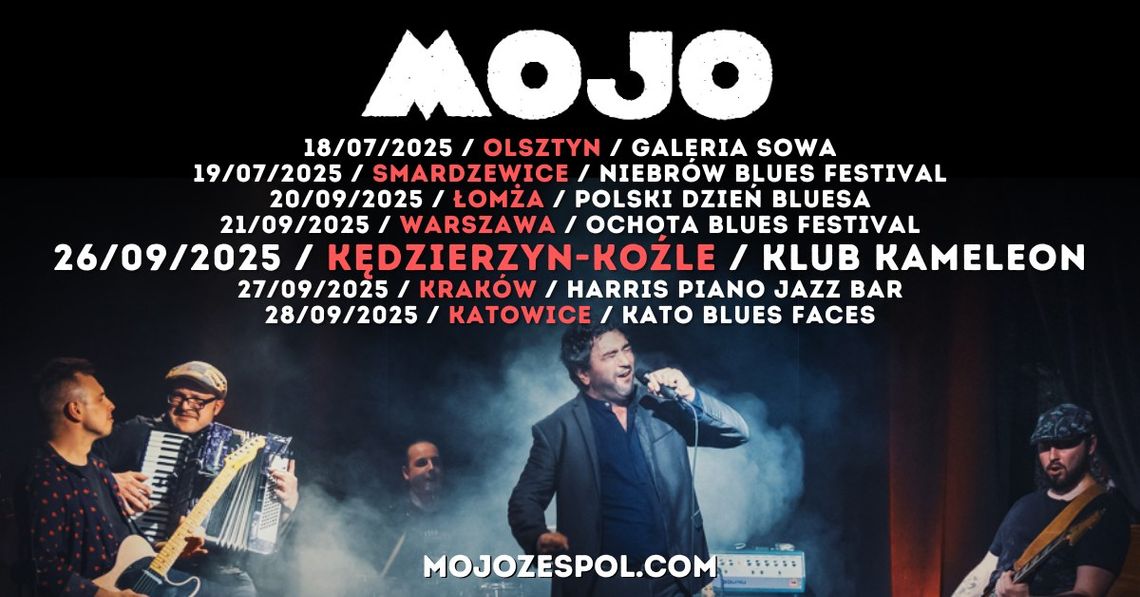 Mojo na żywo w Klubie Kameleon – groove, który wciąga Mojo na żywo w Klubie Kameleon – groove, który wciąga