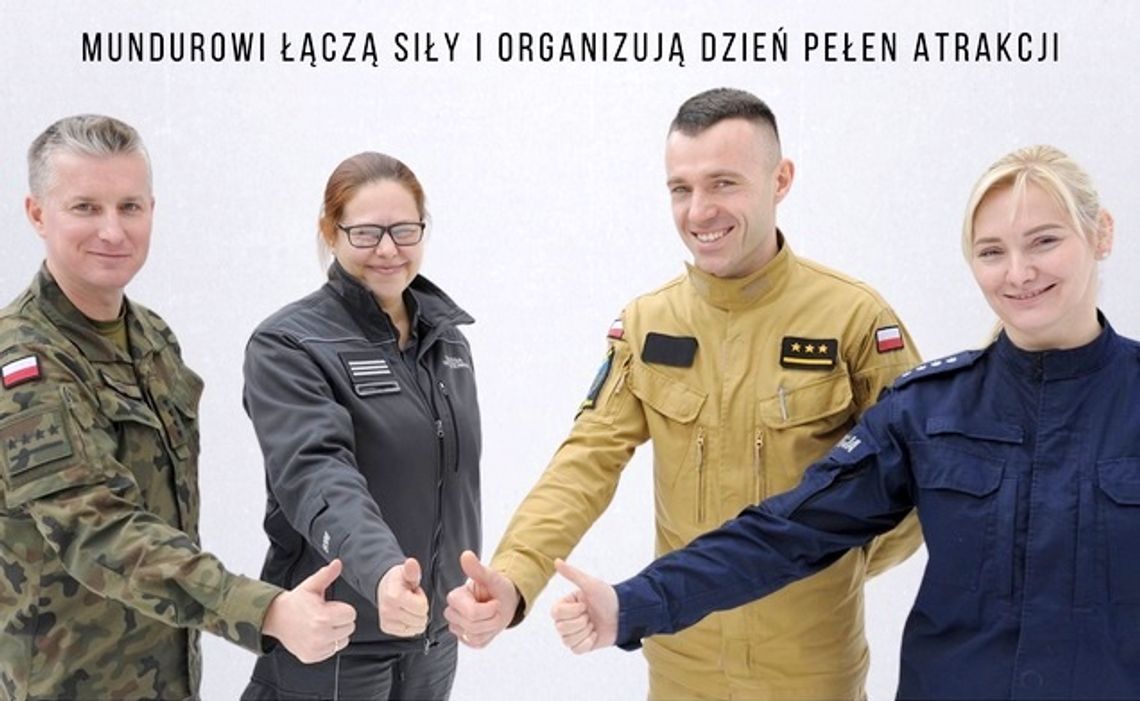 Mundurowi zapraszają do hali sportowej „Śródmieście”