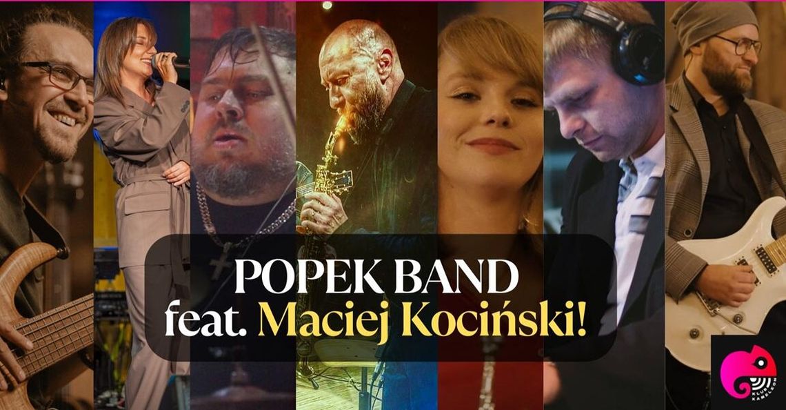 Muzyczna eksplozja groove'u i jazzu! Koncert Popek Band w Kameleonie
