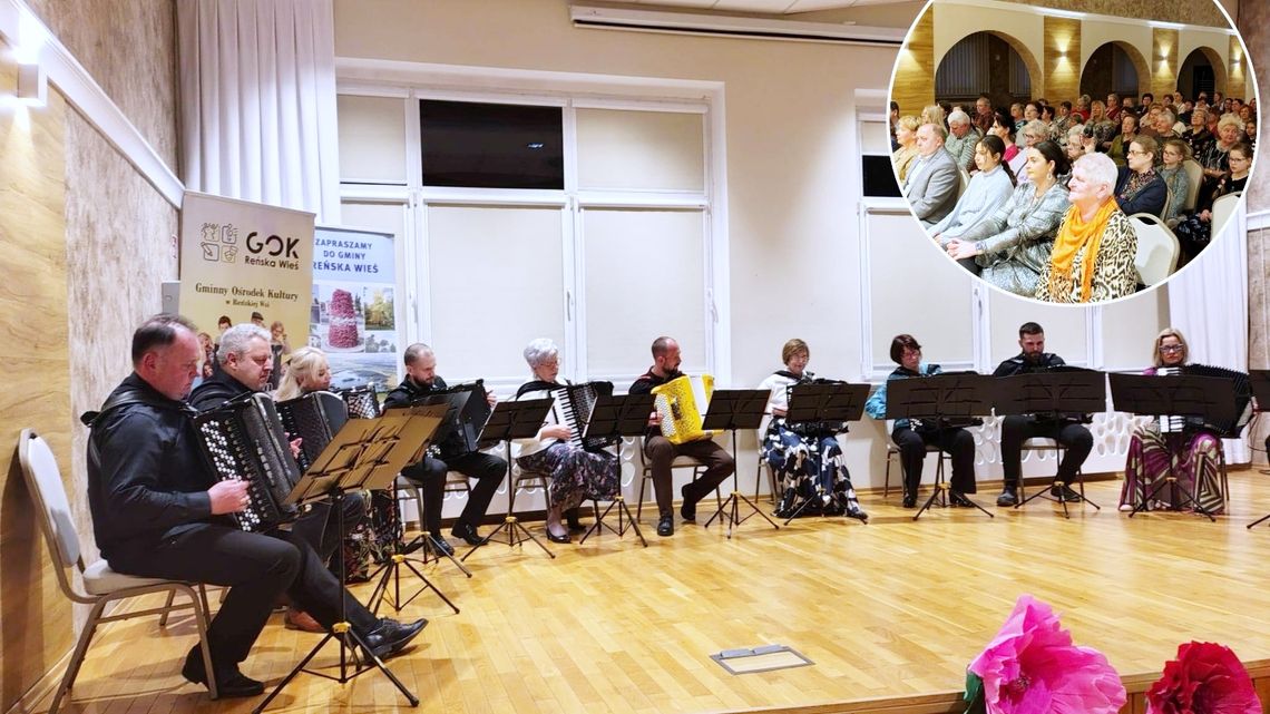 Muzyczna uczta w GOK Reńska Wieś z okazji Dnia Kobiet. ZDJĘCIA